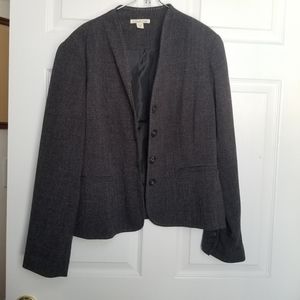 Coldwater Creek gray blazer jacket